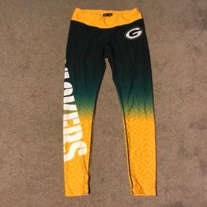 Authentic packer team apparel leggings